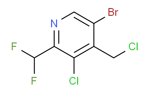 AM128156 | 1805008-10-9 | 5-Bromo-3-chloro-4-(chloromethyl)-2-(difluoromethyl)pyridine