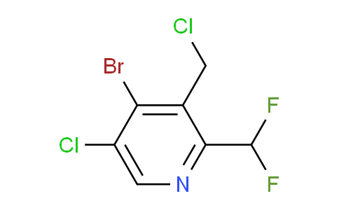 AM128167 | 1804458-53-4 | 4-Bromo-5-chloro-3-(chloromethyl)-2-(difluoromethyl)pyridine
