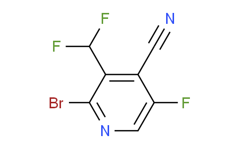 AM128168 | 1805366-44-2 | 2-Bromo-4-cyano-3-(difluoromethyl)-5-fluoropyridine