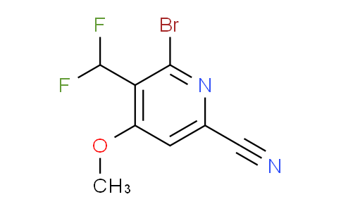 AM128169 | 1805438-68-9 | 2-Bromo-6-cyano-3-(difluoromethyl)-4-methoxypyridine
