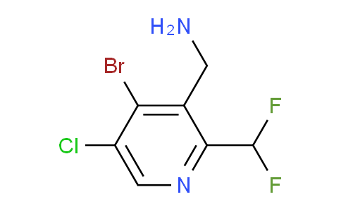 AM128170 | 1806910-88-2 | 3-(Aminomethyl)-4-bromo-5-chloro-2-(difluoromethyl)pyridine