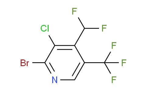 AM128173 | 1806933-51-6 | 2-Bromo-3-chloro-4-(difluoromethyl)-5-(trifluoromethyl)pyridine