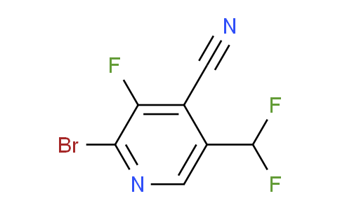 AM128179 | 1805391-69-8 | 2-Bromo-4-cyano-5-(difluoromethyl)-3-fluoropyridine