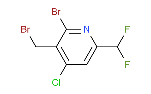 AM128182 | 1805006-87-4 | 2-Bromo-3-(bromomethyl)-4-chloro-6-(difluoromethyl)pyridine