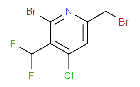 AM128183 | 1805007-67-3 | 2-Bromo-6-(bromomethyl)-4-chloro-3-(difluoromethyl)pyridine