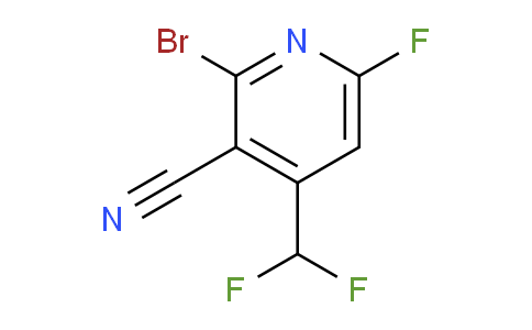 AM128184 | 1805366-30-6 | 2-Bromo-3-cyano-4-(difluoromethyl)-6-fluoropyridine
