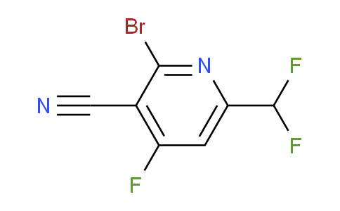 AM128186 | 1805366-38-4 | 2-Bromo-3-cyano-6-(difluoromethyl)-4-fluoropyridine