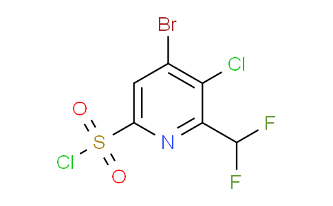 AM128188 | 1805006-44-3 | 4-Bromo-3-chloro-2-(difluoromethyl)pyridine-6-sulfonyl chloride