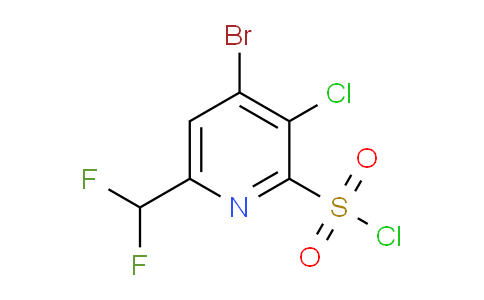 AM128191 | 1806845-70-4 | 4-Bromo-3-chloro-6-(difluoromethyl)pyridine-2-sulfonyl chloride