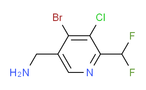 AM128192 | 1803690-22-3 | 5-(Aminomethyl)-4-bromo-3-chloro-2-(difluoromethyl)pyridine