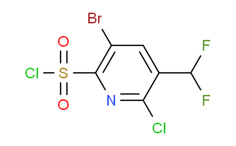 AM128194 | 1805436-33-2 | 5-Bromo-2-chloro-3-(difluoromethyl)pyridine-6-sulfonyl chloride