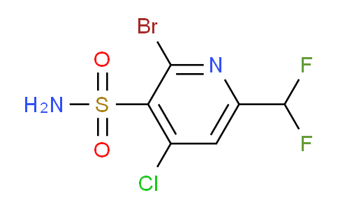 AM128200 | 1805006-65-8 | 2-Bromo-4-chloro-6-(difluoromethyl)pyridine-3-sulfonamide