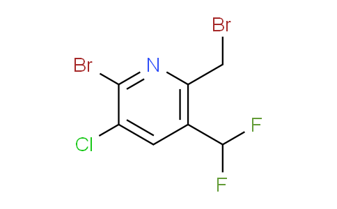 AM128202 | 1805237-55-1 | 2-Bromo-6-(bromomethyl)-3-chloro-5-(difluoromethyl)pyridine
