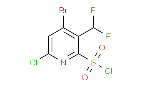 AM128204 | 1804658-16-9 | 4-Bromo-6-chloro-3-(difluoromethyl)pyridine-2-sulfonyl chloride