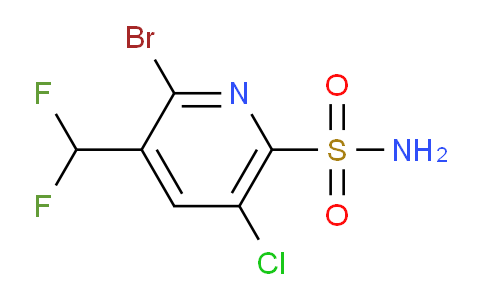 AM128205 | 1805437-00-6 | 2-Bromo-5-chloro-3-(difluoromethyl)pyridine-6-sulfonamide