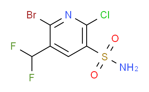 AM128208 | 1805437-06-2 | 2-Bromo-6-chloro-3-(difluoromethyl)pyridine-5-sulfonamide