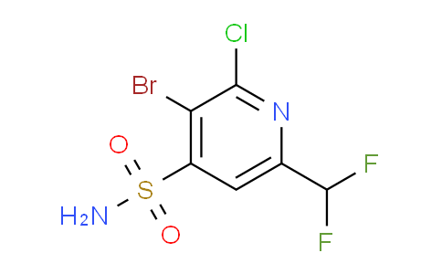 AM128216 | 1804658-77-2 | 3-Bromo-2-chloro-6-(difluoromethyl)pyridine-4-sulfonamide