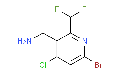 AM128217 | 1806032-25-6 | 3-(Aminomethyl)-6-bromo-4-chloro-2-(difluoromethyl)pyridine