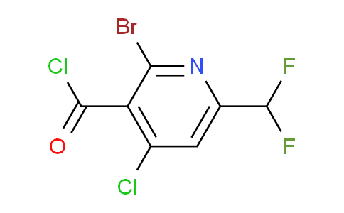 AM128221 | 1805386-84-8 | 2-Bromo-4-chloro-6-(difluoromethyl)pyridine-3-carbonyl chloride