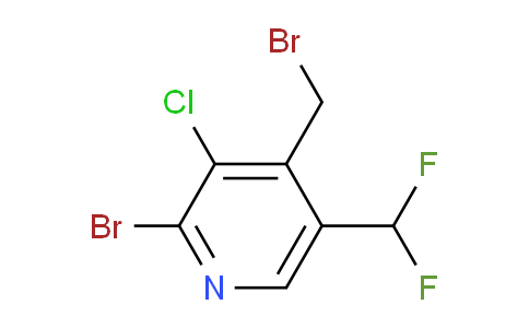 AM128223 | 1804686-80-3 | 2-Bromo-4-(bromomethyl)-3-chloro-5-(difluoromethyl)pyridine