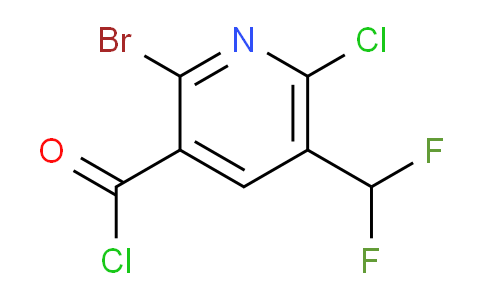 AM128228 | 1805390-57-1 | 2-Bromo-6-chloro-5-(difluoromethyl)pyridine-3-carbonyl chloride