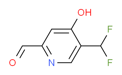 AM12823 | 1805315-84-7 | 5-(Difluoromethyl)-4-hydroxypyridine-2-carboxaldehyde