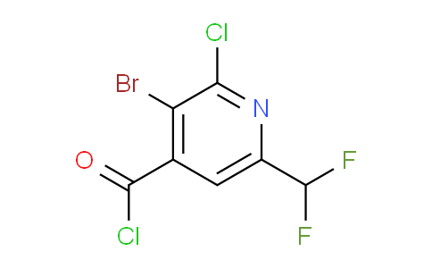 AM128232 | 1805435-27-1 | 3-Bromo-2-chloro-6-(difluoromethyl)pyridine-4-carbonyl chloride