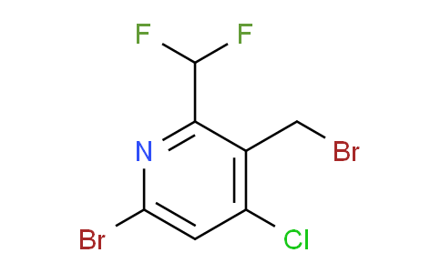 AM128233 | 1804721-55-8 | 6-Bromo-3-(bromomethyl)-4-chloro-2-(difluoromethyl)pyridine