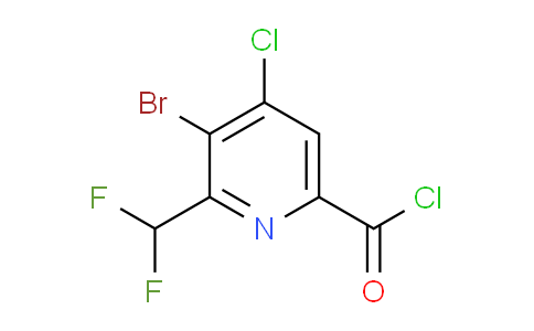 AM128234 | 1805341-86-9 | 3-Bromo-4-chloro-2-(difluoromethyl)pyridine-6-carbonyl chloride