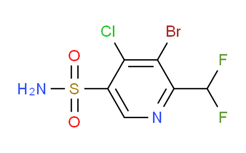 AM128235 | 1806991-80-9 | 3-Bromo-4-chloro-2-(difluoromethyl)pyridine-5-sulfonamide