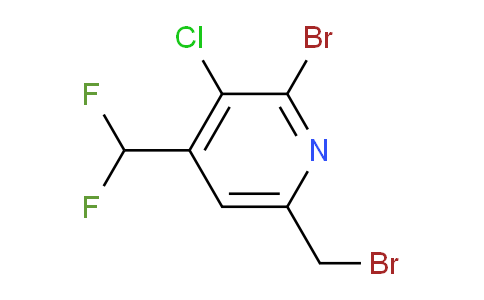 AM128236 | 1804721-62-7 | 2-Bromo-6-(bromomethyl)-3-chloro-4-(difluoromethyl)pyridine