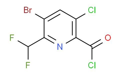 AM128238 | 1805341-89-2 | 3-Bromo-5-chloro-2-(difluoromethyl)pyridine-6-carbonyl chloride