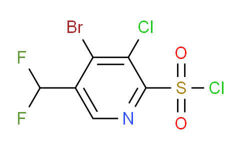 AM128245 | 1805237-45-9 | 4-Bromo-3-chloro-5-(difluoromethyl)pyridine-2-sulfonyl chloride