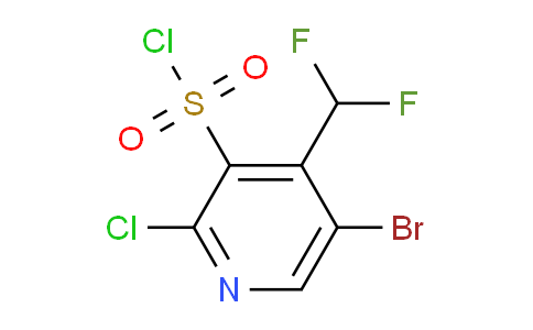 AM128247 | 1806845-72-6 | 5-Bromo-2-chloro-4-(difluoromethyl)pyridine-3-sulfonyl chloride