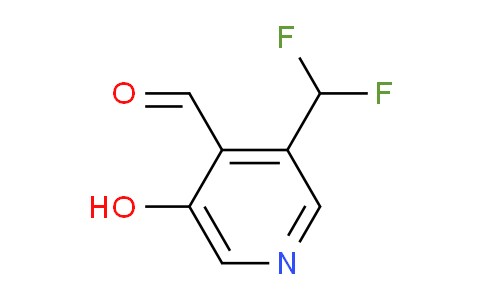 3-(Difluoromethyl)-5-hydroxypyridine-4-carboxaldehyde