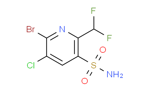 AM128255 | 1806845-85-1 | 2-Bromo-3-chloro-6-(difluoromethyl)pyridine-5-sulfonamide