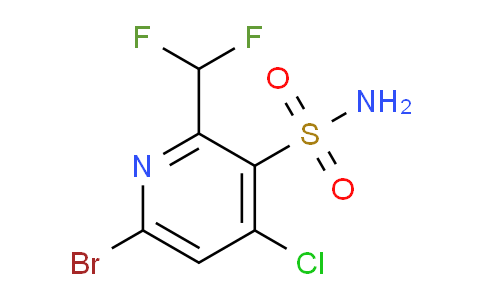 AM128257 | 1804658-50-1 | 6-Bromo-4-chloro-2-(difluoromethyl)pyridine-3-sulfonamide