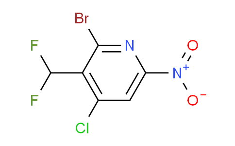 AM128265 | 1806973-85-2 | 2-Bromo-4-chloro-3-(difluoromethyl)-6-nitropyridine