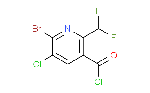 AM128270 | 1805236-47-8 | 2-Bromo-3-chloro-6-(difluoromethyl)pyridine-5-carbonyl chloride
