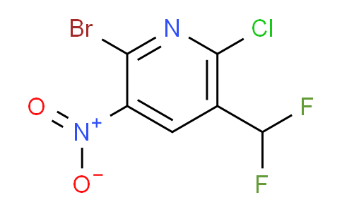 AM128271 | 1805163-93-2 | 2-Bromo-6-chloro-5-(difluoromethyl)-3-nitropyridine