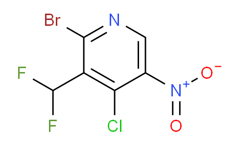 AM128277 | 1805163-66-9 | 2-Bromo-4-chloro-3-(difluoromethyl)-5-nitropyridine