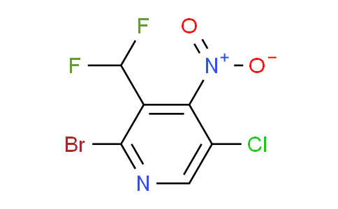AM128281 | 1805163-71-6 | 2-Bromo-5-chloro-3-(difluoromethyl)-4-nitropyridine