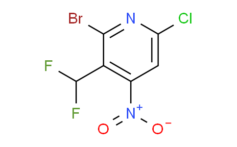 AM128283 | 1804725-36-7 | 2-Bromo-6-chloro-3-(difluoromethyl)-4-nitropyridine