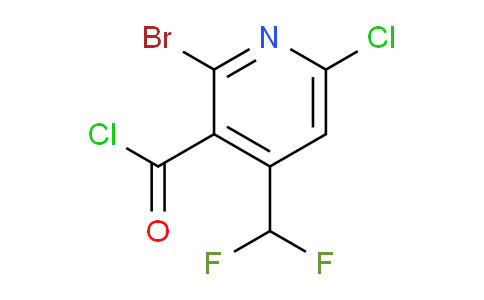 AM128284 | 1805386-93-9 | 2-Bromo-6-chloro-4-(difluoromethyl)pyridine-3-carbonyl chloride