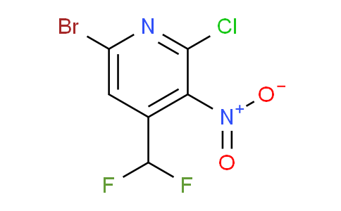 AM128286 | 1806974-09-3 | 6-Bromo-2-chloro-4-(difluoromethyl)-3-nitropyridine
