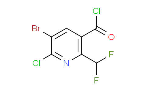 AM128287 | 1805387-33-0 | 3-Bromo-2-chloro-6-(difluoromethyl)pyridine-5-carbonyl chloride