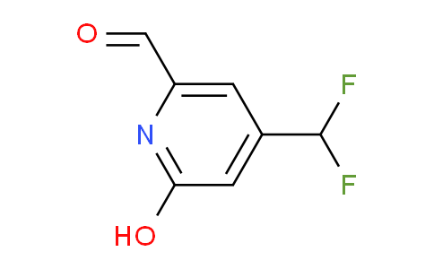 4-(Difluoromethyl)-2-hydroxypyridine-6-carboxaldehyde