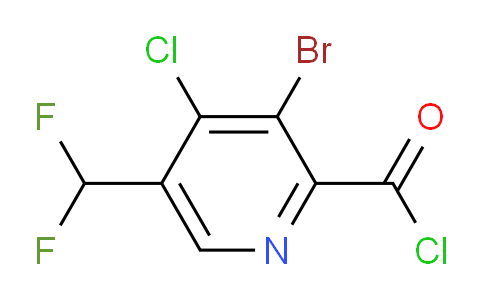 AM128290 | 1805390-63-9 | 3-Bromo-4-chloro-5-(difluoromethyl)pyridine-2-carbonyl chloride