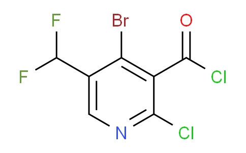 AM128295 | 1805341-93-8 | 4-Bromo-2-chloro-5-(difluoromethyl)pyridine-3-carbonyl chloride
