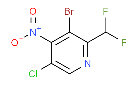 AM128297 | 1804725-46-9 | 3-Bromo-5-chloro-2-(difluoromethyl)-4-nitropyridine